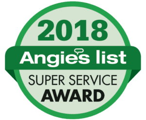 Pacific Coast Landscaping Service won 2018 Angie's List Super Service Award